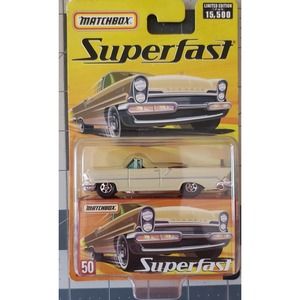 Matchbox Number 50 1957 Lincoln Premiere Factory Sealed Blister with Box 2005